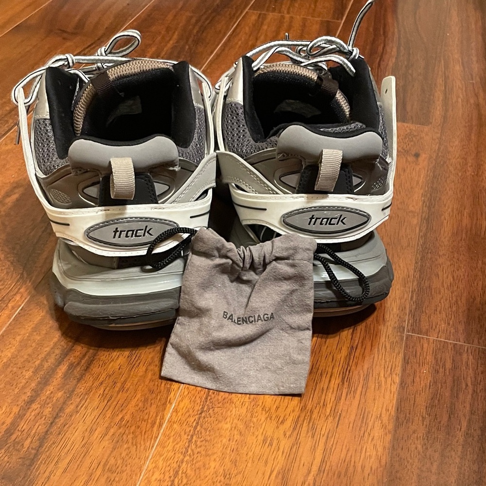 Balenciaga Gray and Black Trail Sneakers - Picture 3 of 3